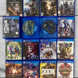 PS4 Games - $15