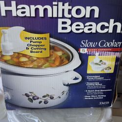 Hamilton Beach Slow Cooker – 5 Quart