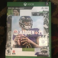 Madden 21. Xbox One