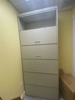 2 Big File Cabinets 100 Each