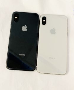 apple iphone X , 64 gb unlocked with store warranty and receipt