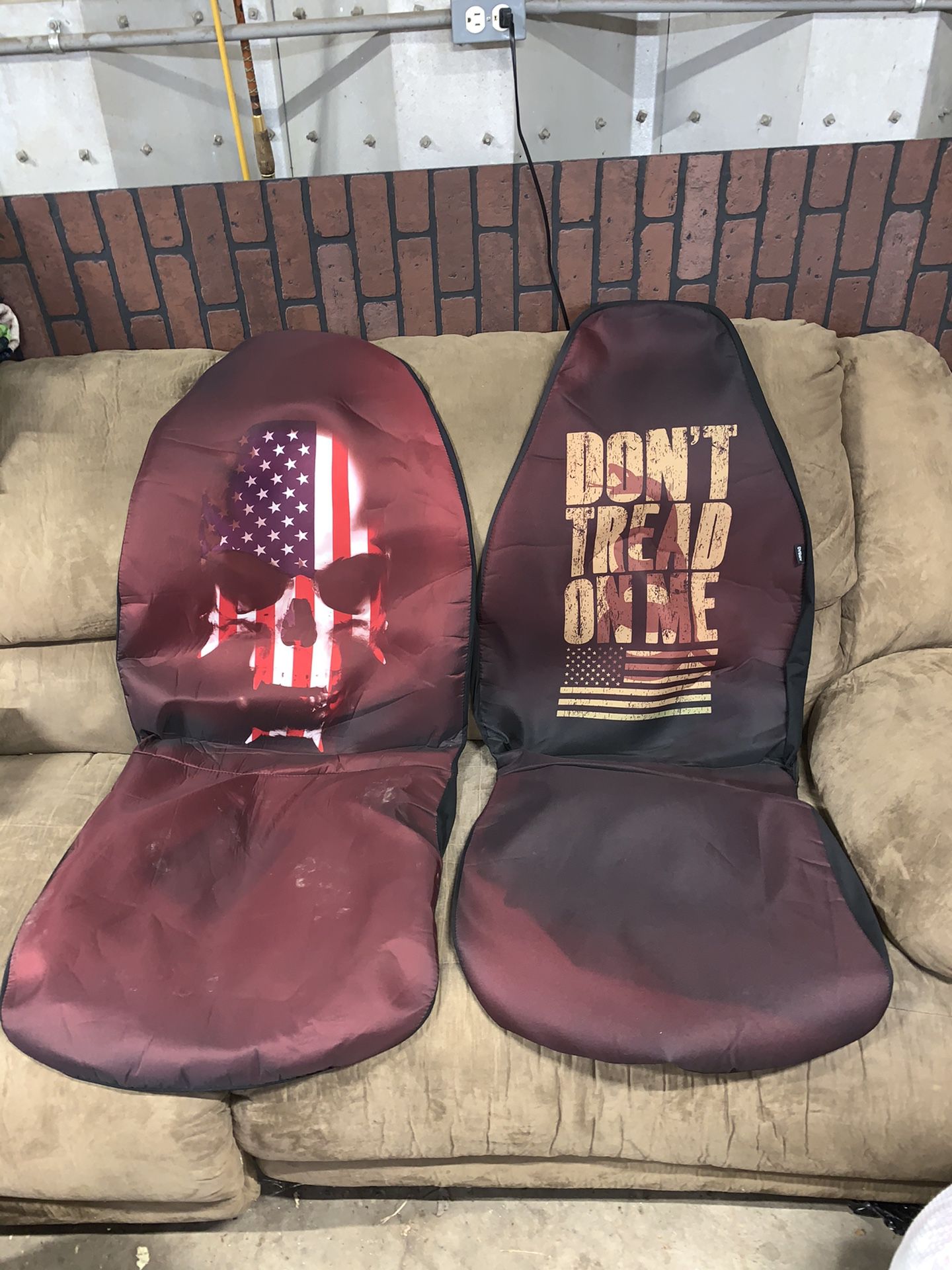 Skull And DTOM Seat Covers 