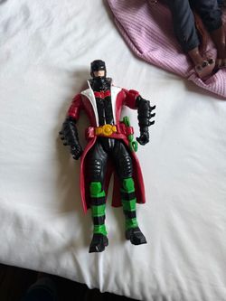 DC Batman Action Figure with Red Cape