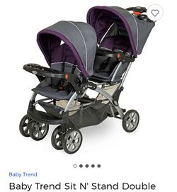 Baby trend sit n stand double stroller