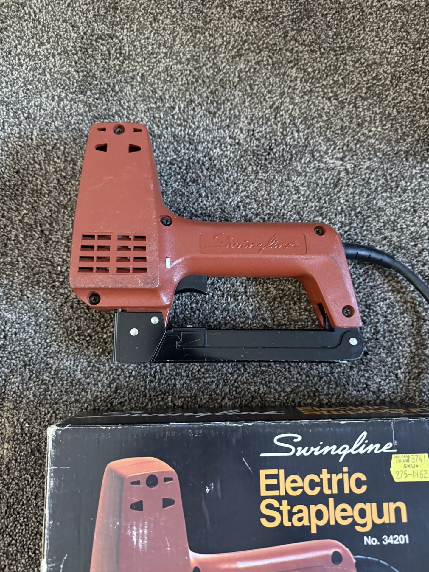 Swingline Electric Staple Gun Model #34201