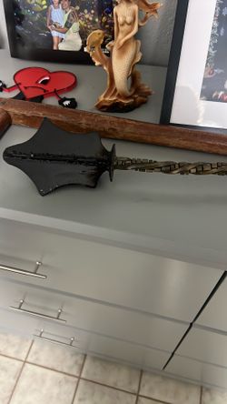 Mace made by hand