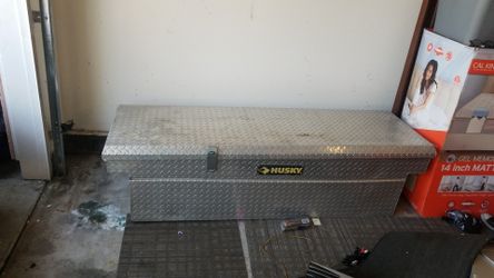 husky tool box for truck in good condition $100 obo