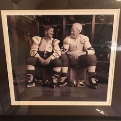 Ted Lindsey 7 and Gordy Howe 9.