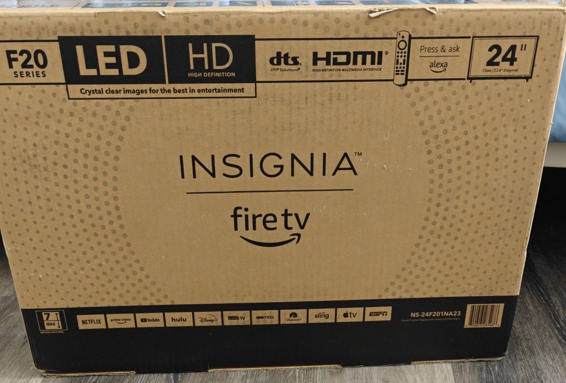 INSIGNIA 24 INCH CLASS F20 LED HD SMART FIRE TV
