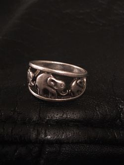 Stainless Steel Elephant Ring