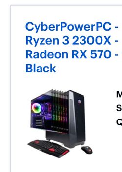 Cyberpower Gaming Pc  Plug In Play 