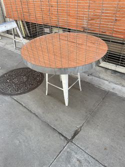 40" mirrored acrylic circular tabletop or platform riser
