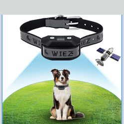 WIEZ GPS Wireless Dog Fence, Electric Dog Fence for Outdoor,Pet Containment System,Range 65-3281ft, Adjustable Warning Strength, Rechargeable, Harmles