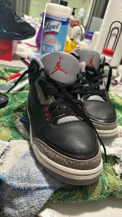 Air Jordan 3 Retro OG “Black Cement “ 2024 Release /Size 6Y