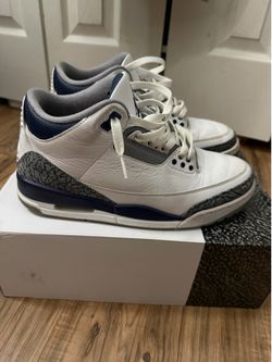 Air Jordan 3 navy blue