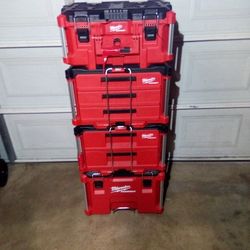 Milwaukee Packout Rolling Tool Box New 