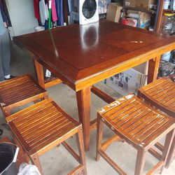 Bar Height Kitchen Table