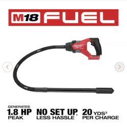 Milwaukee M18 4ft Concrete Vibrator