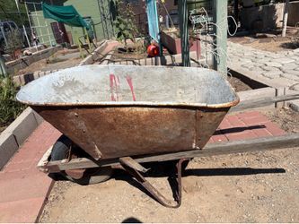 Vintage wheelbarrow