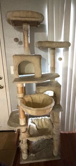 6ft multi cat tree