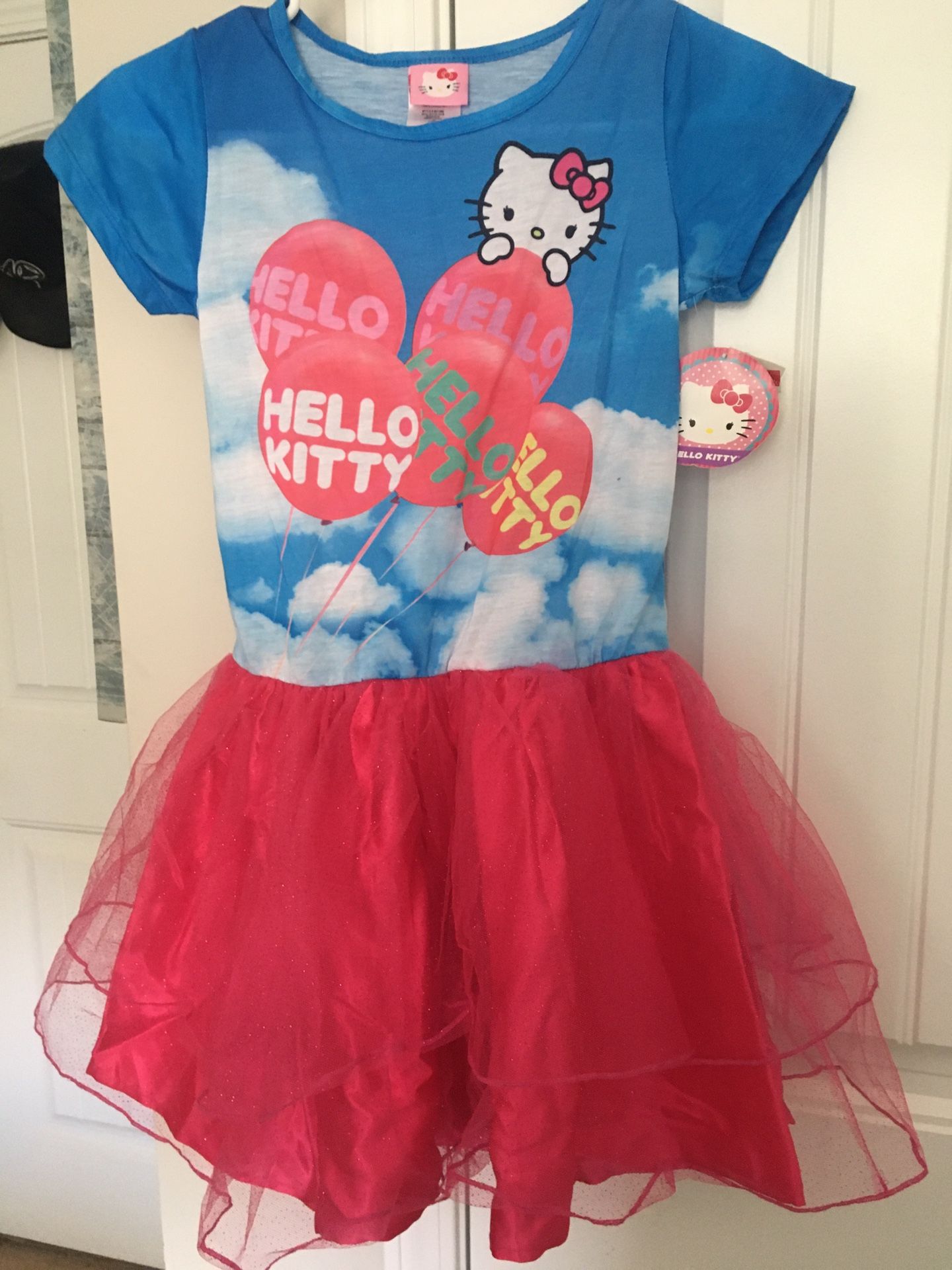 New Hello Kitty Dress. Size 10-12. With Tags