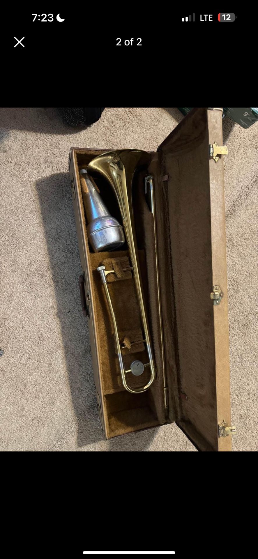 Antique Yamaha Trombone