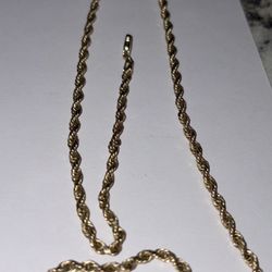 14k Rope Chain