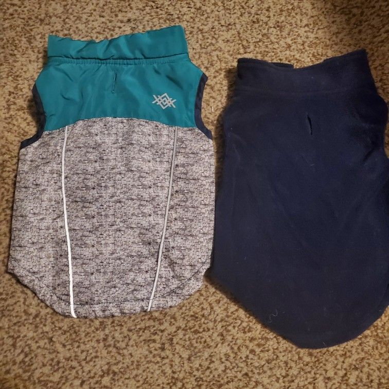 Small Dog 2 Layer Vest And Christmas Sweater