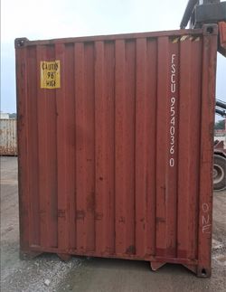 40’ High Cube Used Shipping Container