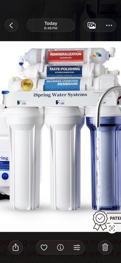 iSpring Reverse Osmosis Water Filter System