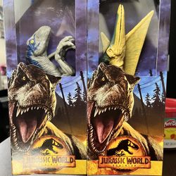 Jurassic World Velociraptor And Pteranodon