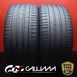 Set of 2 Tires LikeNEW Pirelli P Zero PZ4 Run Flat 315/35R21 315/35/21 #85400
