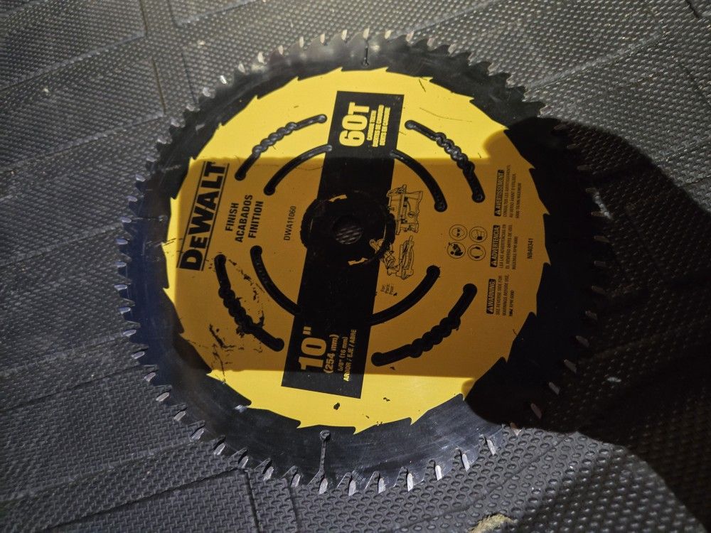 Dewalt 10in 60t