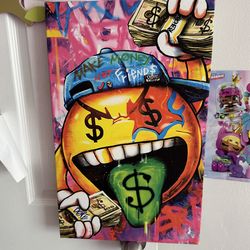 Money Hungry Canvas