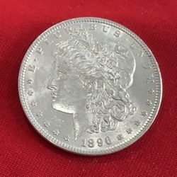 1896 Uncirculated Morgan Silver Dollar 