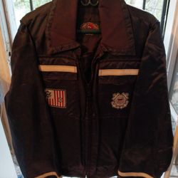 Official (U.S.C.G.)foul weather jacket=M-med.
