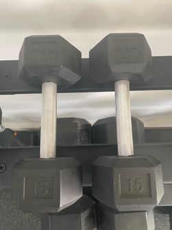 REP Fitness Dumbbells - 15 pound pair