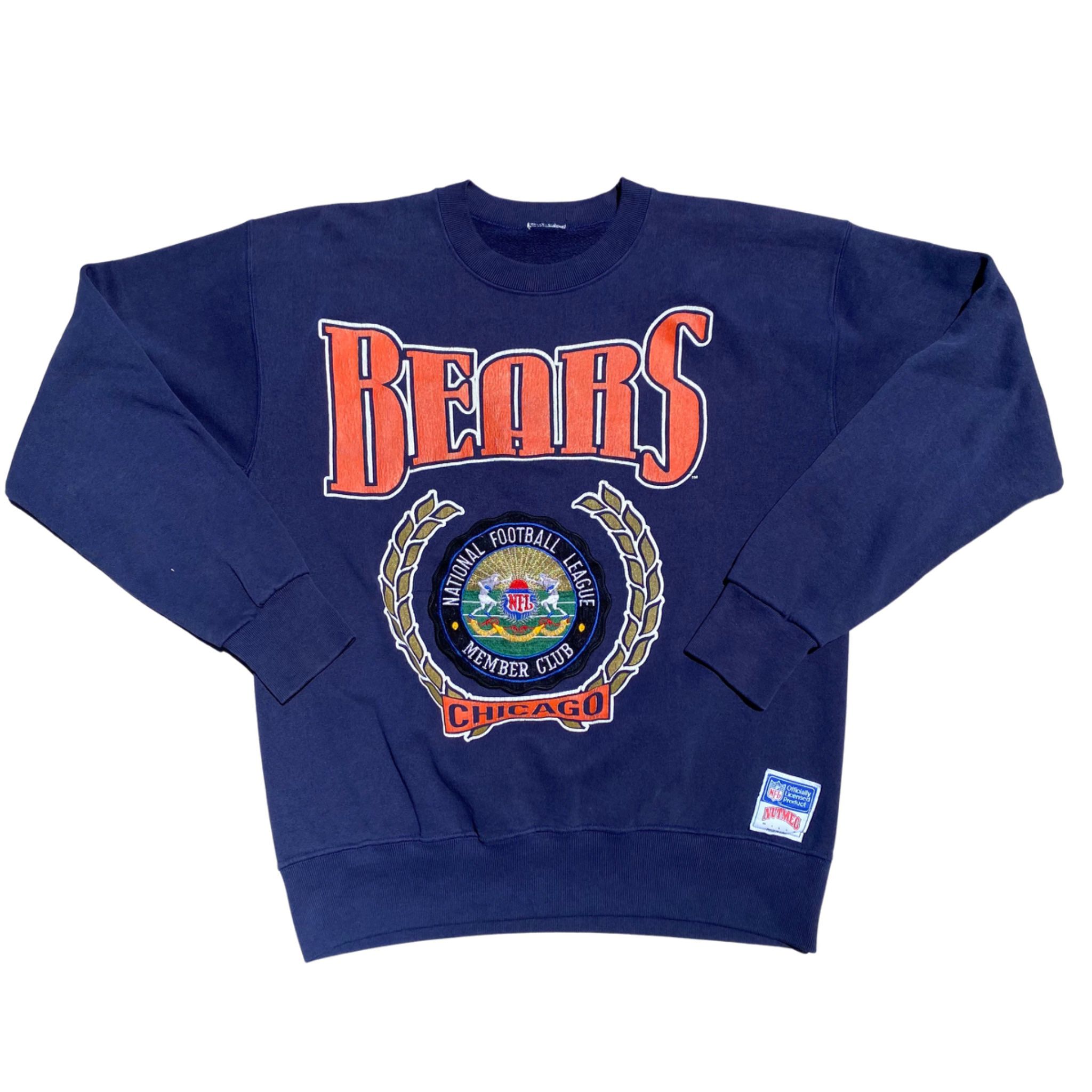 Vintage Chicago Bears Crewneck Sweatshirt Size Large 
