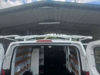 Ladder rack van