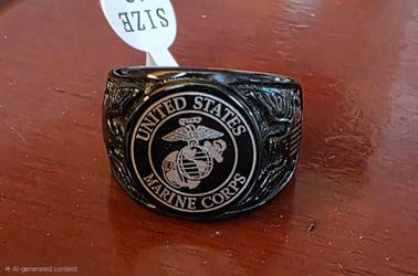 New USMC Marine Corps EGA ring Various colors sizes all items seen sold separately SHIPPING AVAILABLE