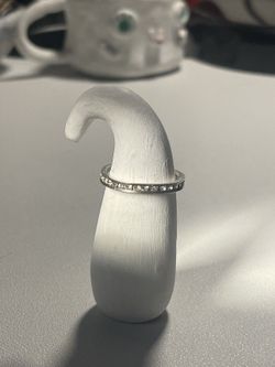 925 Cz Infinity Ring
