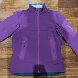 Arc’teryx Hyllus Softshell Polartec Jacket Purple Sz. M