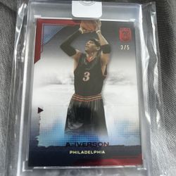 Allen Iverson basketball card