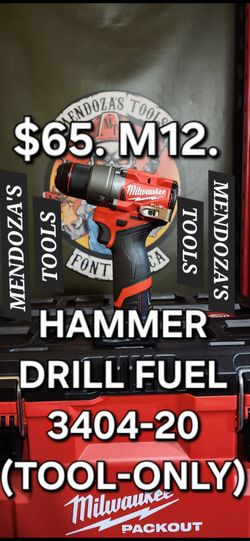 Milwaukee Hammer Drill Fuel M12
