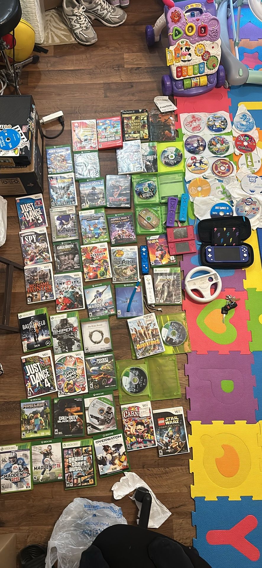 Huge Video Games Collection 60 Games