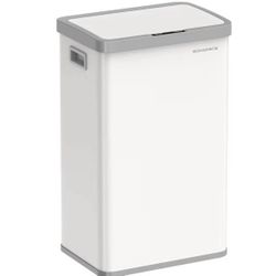 Motion Sensor Trash Can, 18-Gallon (68L) Automatic Kitchen Garbage Can with Stay-Open Lid, Soft Close, Stainless Steel, 15 Trash Bags Incl