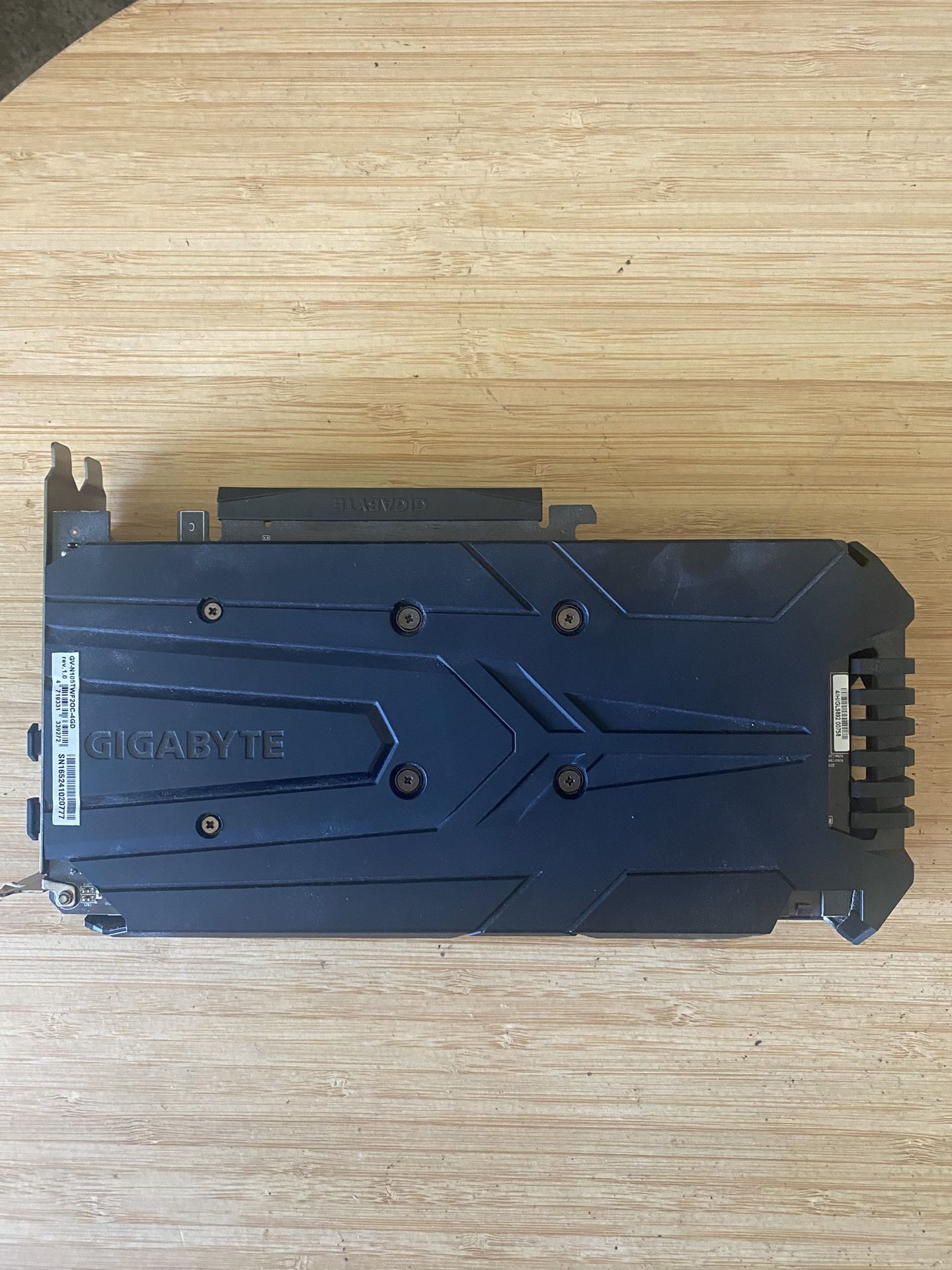 Gigabyte 1050 Ti GPU