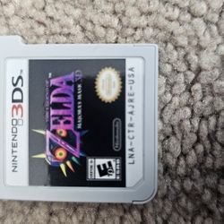 Zelda Majoras Mask 3DS Game