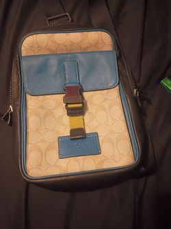 Coach man cross bag