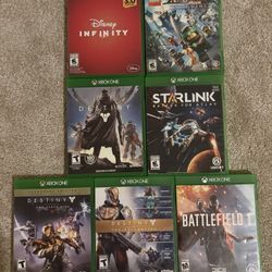 Xbox One Games (Only Selling In A Bundle).